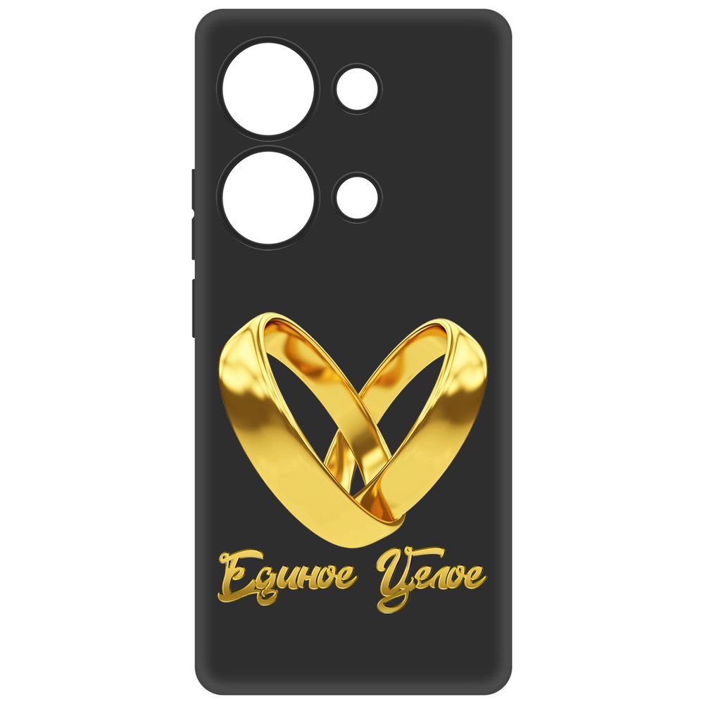 

Чехол-накладка Krutoff Soft Case Единое целое для Xiaomi Redmi Note 13 Pro 4G черный