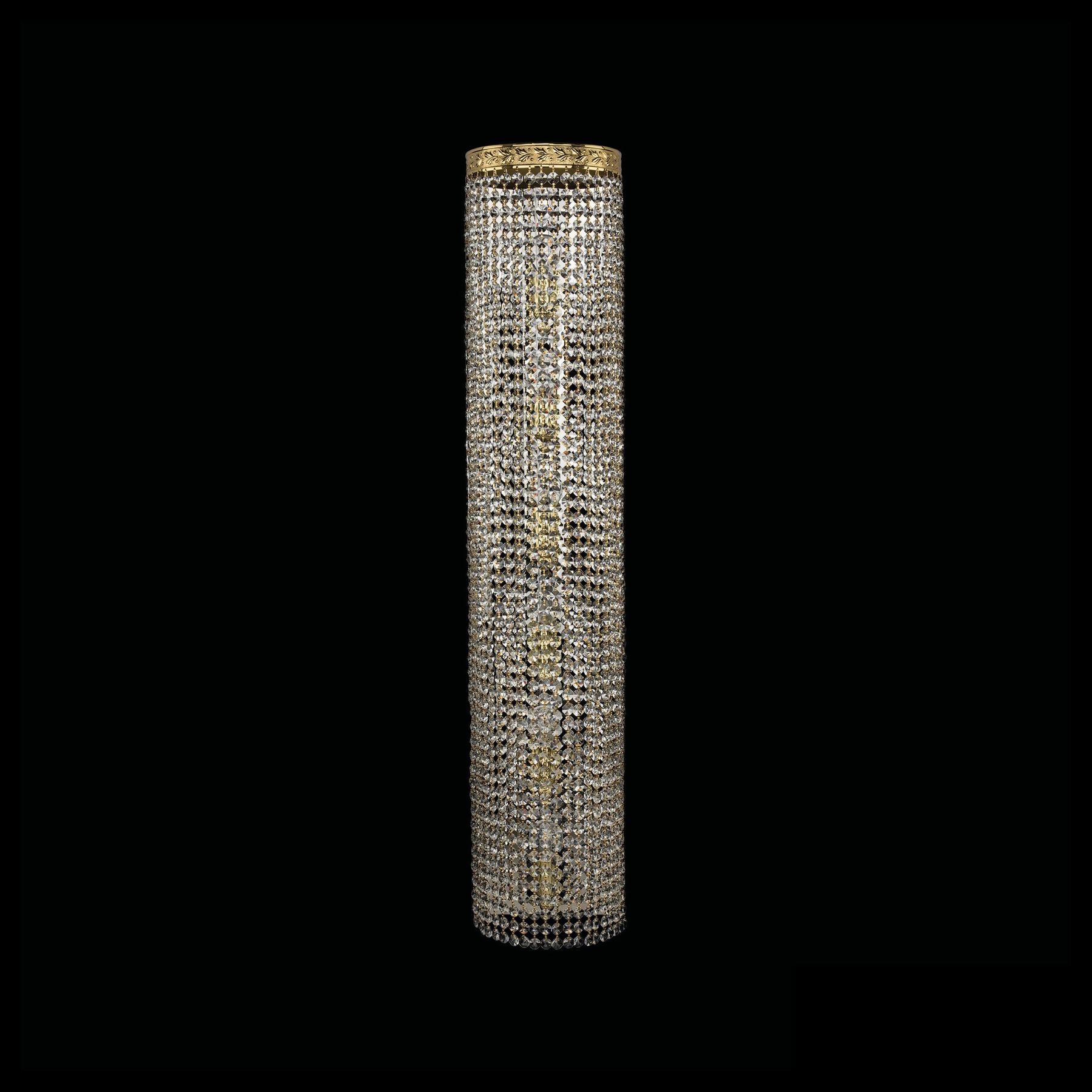фото Хрустальное каскадное бра 83401b/20iv-100 g r bohemia ivele crystal