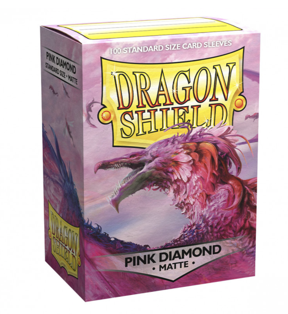 

протекторы dragon shield матовые pink diamond (100 шт.), Разноцветный