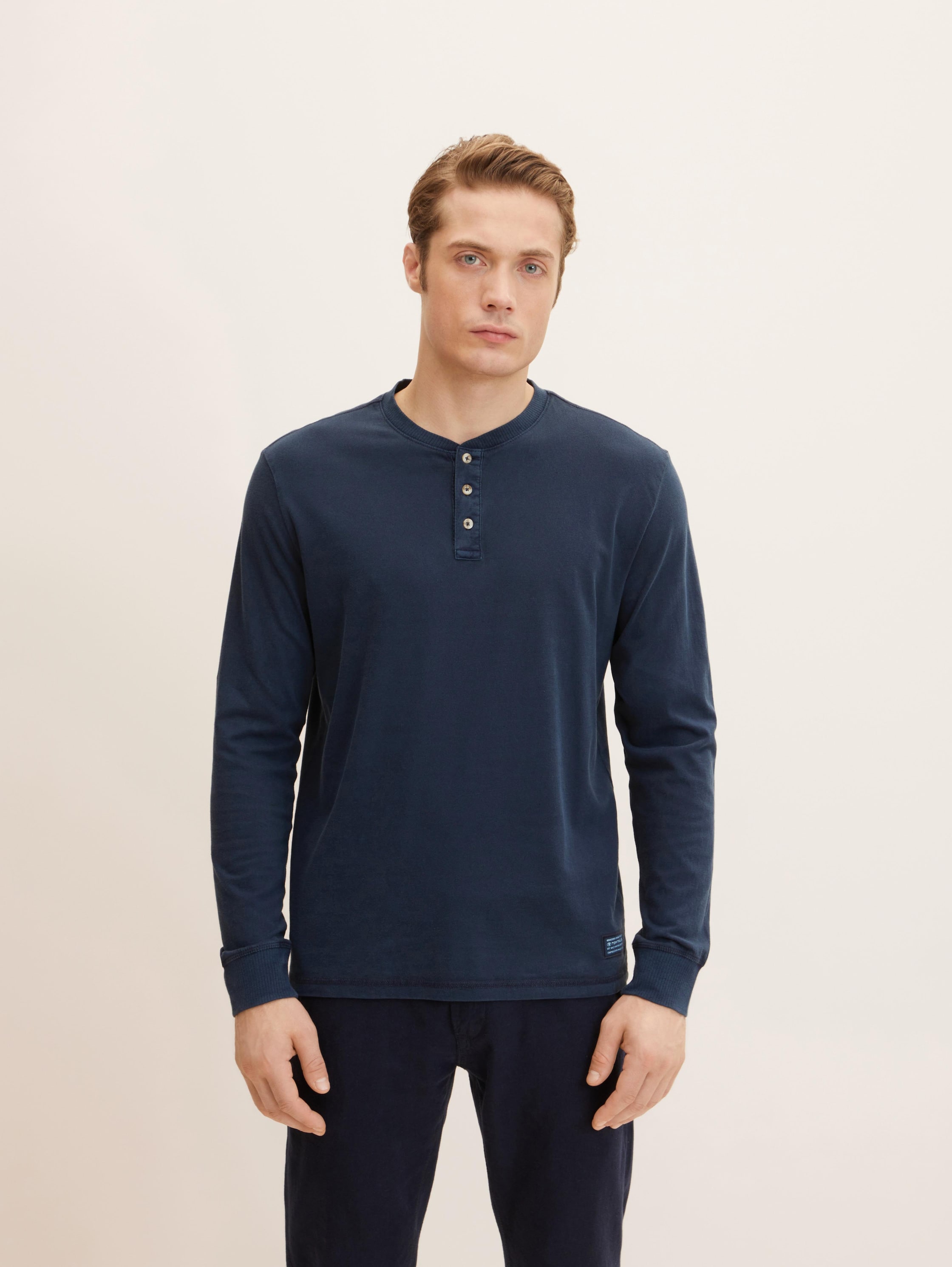 

Лонгслив мужской Tom Tailor 1032932 синий XL, 1032932