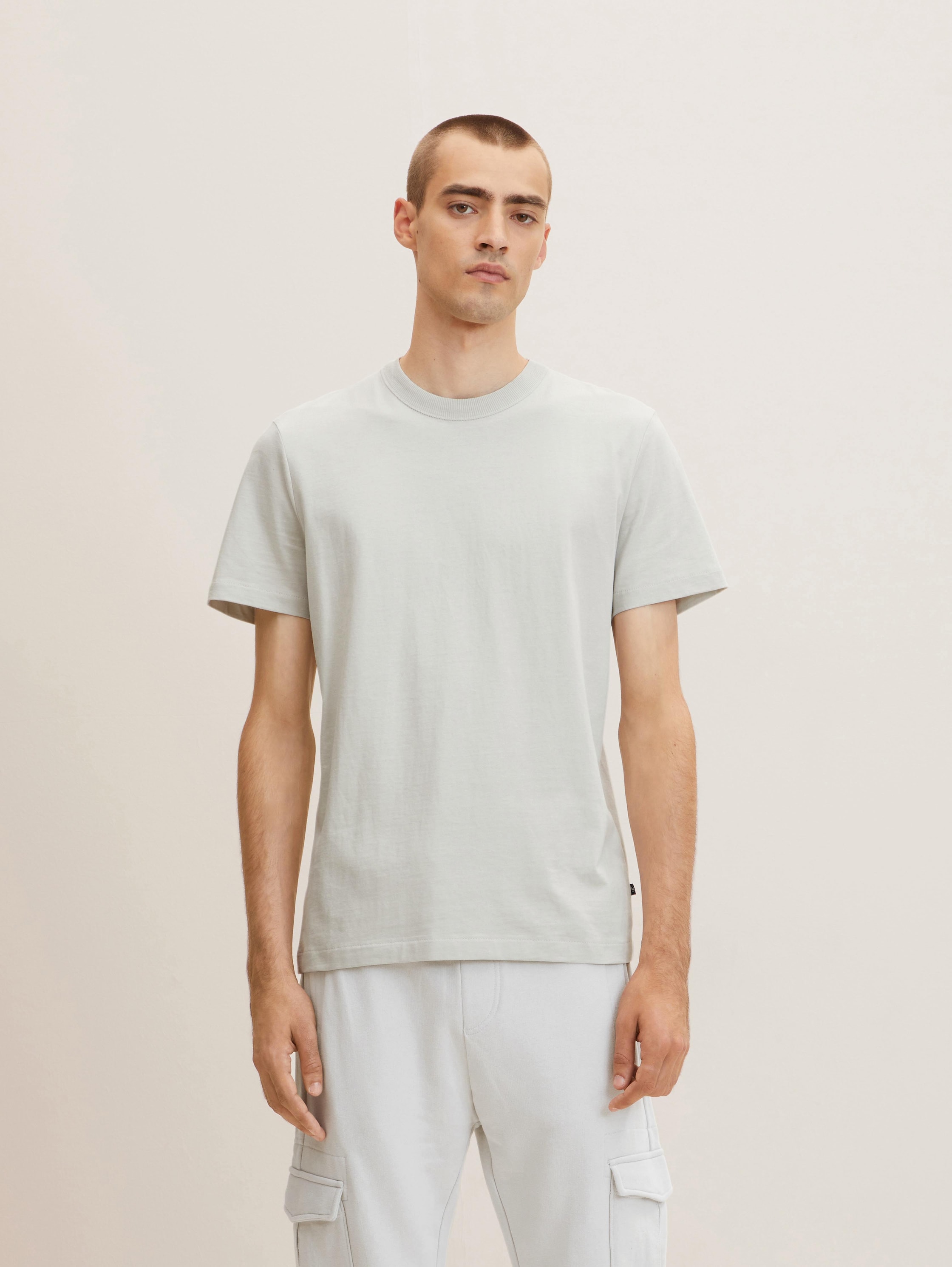 

Футболка мужская Tom Tailor 1032915 серая 2XL, 1032915