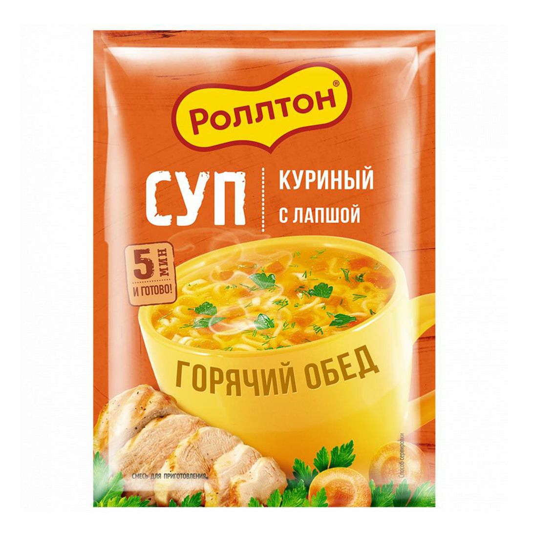 Суп Роллтон куриный с лапшой 21 г