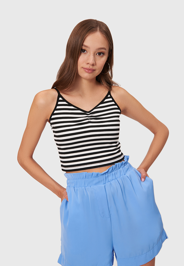 

Топ женский Modis M201W01071 белый 46-48 RU, M201W01071