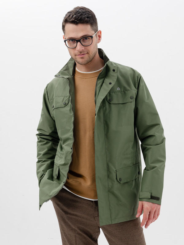 Куртка мужская CosmoTex 241374 зеленая 48-50/182-188