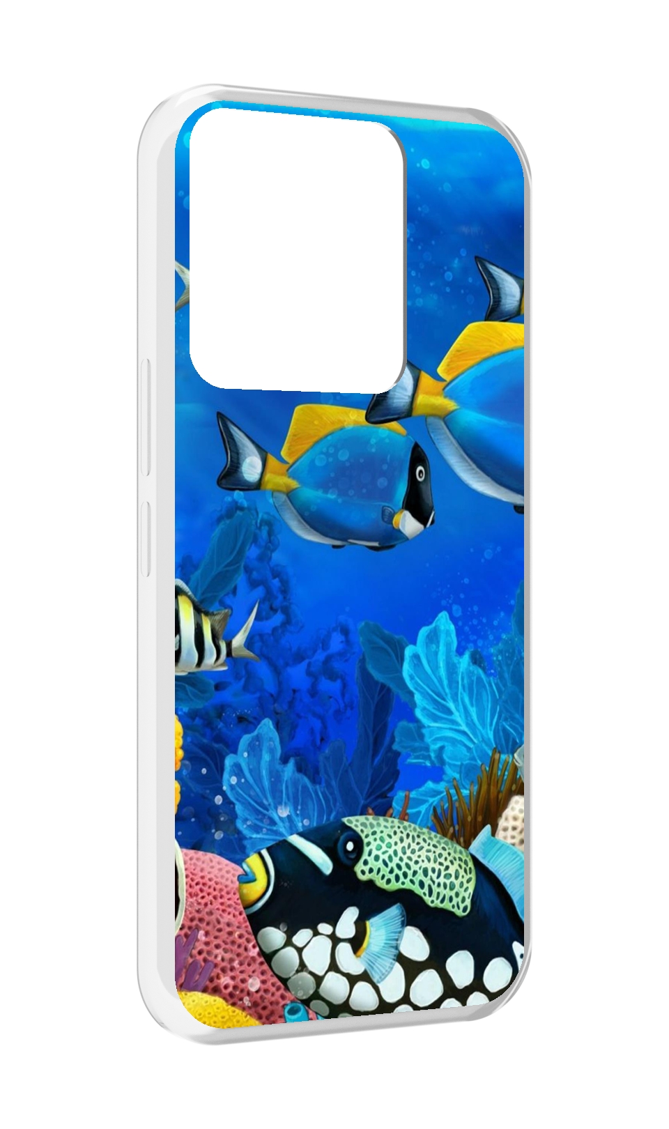 

Чехол MyPads Рыбки для Tecno Spark Go 2022 / Tecno Spark 8C, Прозрачный, Tocco