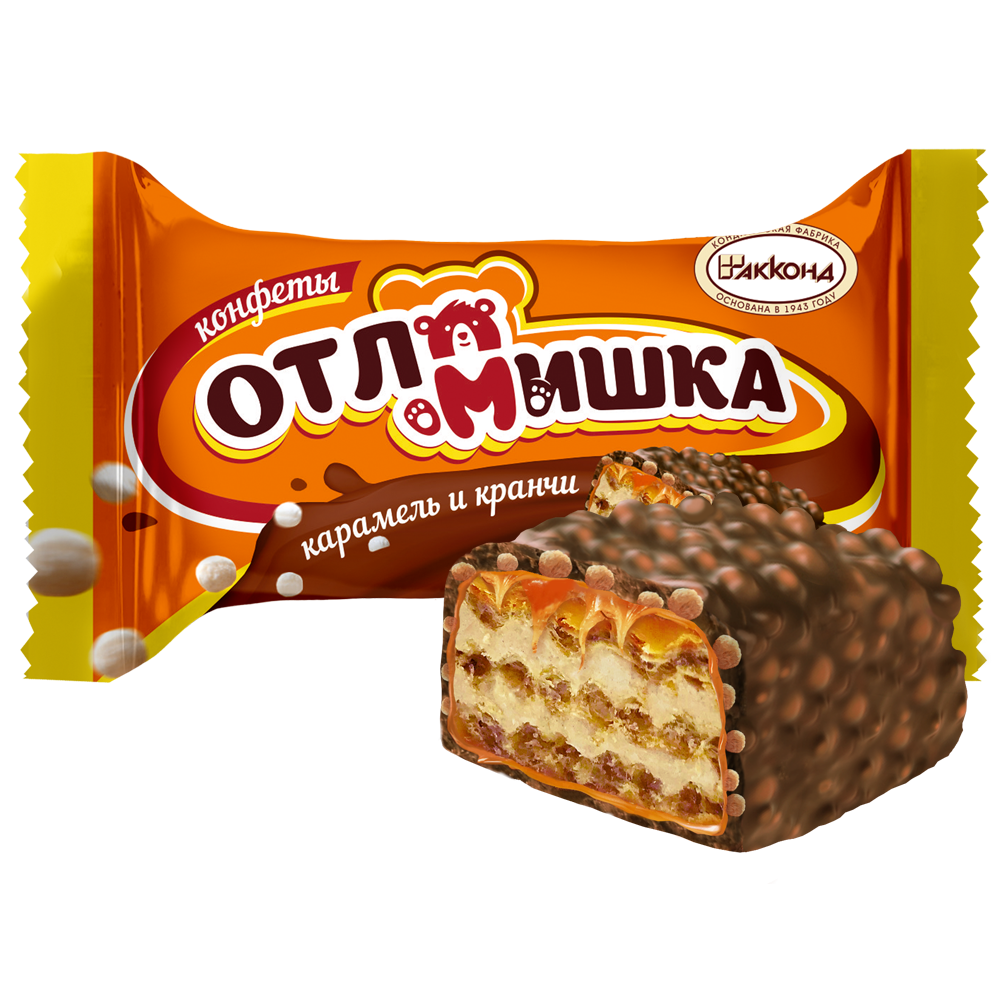 

Конфеты Акконд Отломишка карамель и кранчи, 500 г
