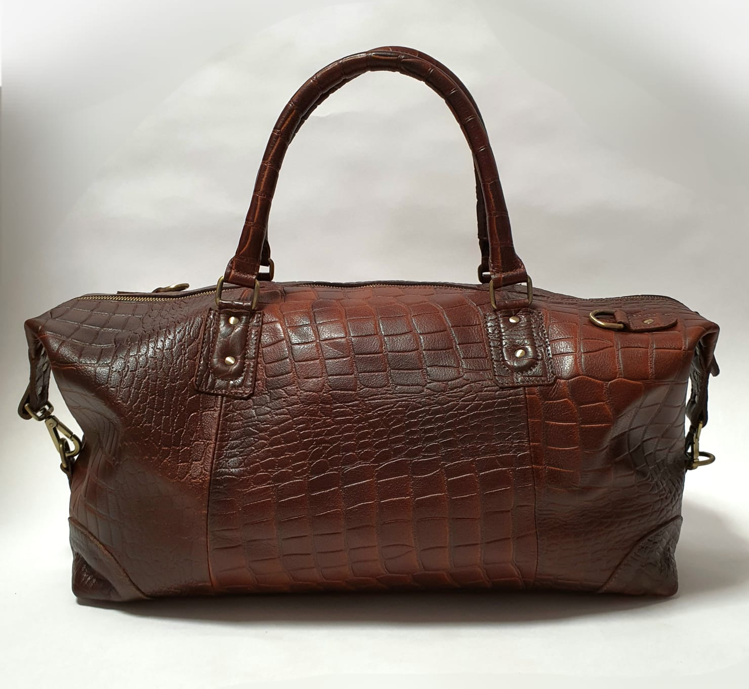 Дорожная сумка унисекс Black Buffalo Forvard коричневая, 50х30х23 см