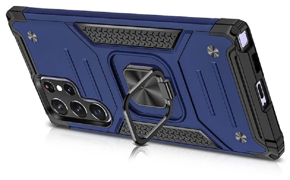 

Противоударный чехол Legion Case для Samsung Galaxy S22 Ultra, Синий
