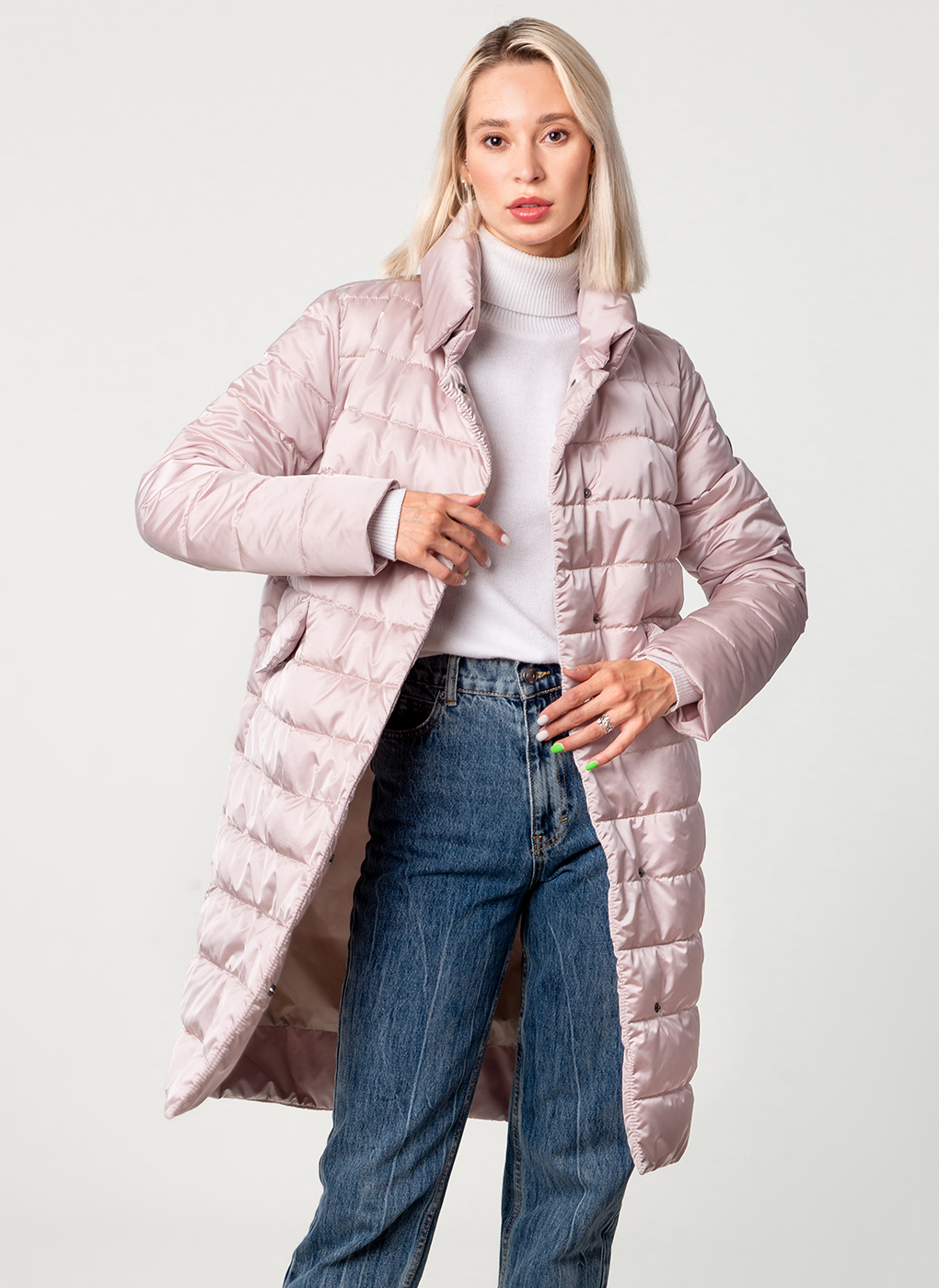 

Пальто женское Каляев 62236 бежевое 46 RU, 62236