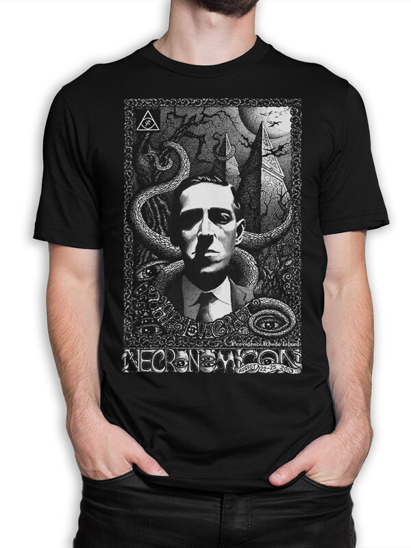

Футболка мужская Dream Shirts Лавкрафт черная M, Лавкрафт