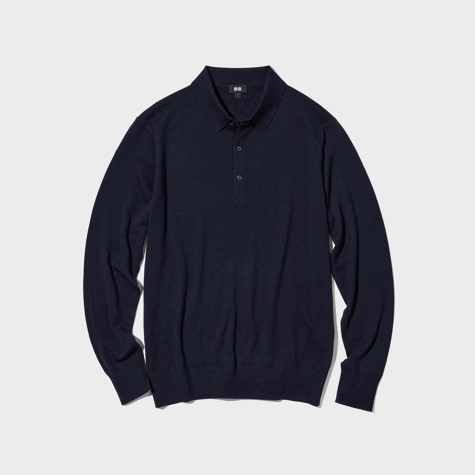 

Лонгслив мужской UNIQLO 450539COL69 синий 2XL (доставка из-за рубежа), 450539COL69