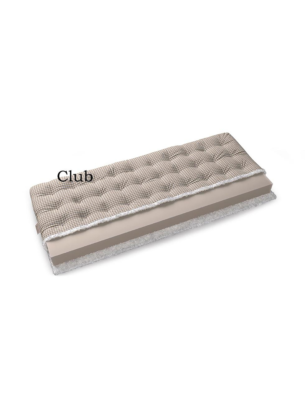 

Матрас-топпер Alat Home Gimi беспружинный 180x200, Бежевый