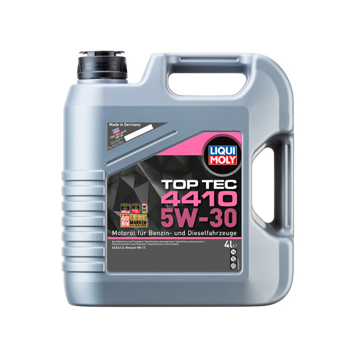 фото Моторное масло liqui moly top tec 4410 5w-30 c3 синтетическое 21403, 4 л