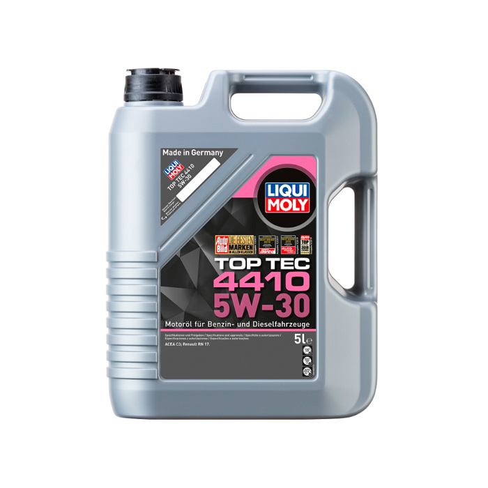 фото Моторное масло liqui moly top tec 4410 5w-30 c3 синтетическое 21404, 5 л