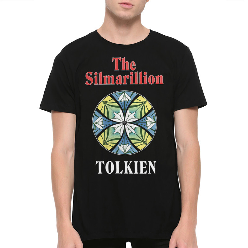 

Футболка мужская Dream Shirts Джон Толкин - Сильмариллион 542559222 черная 2XL, Джон Толкин - Сильмариллион 542559222