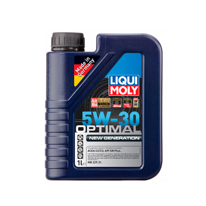 фото Моторное масло liqui moly optimal new generation 5w-30 синтетическое 39030, 1л