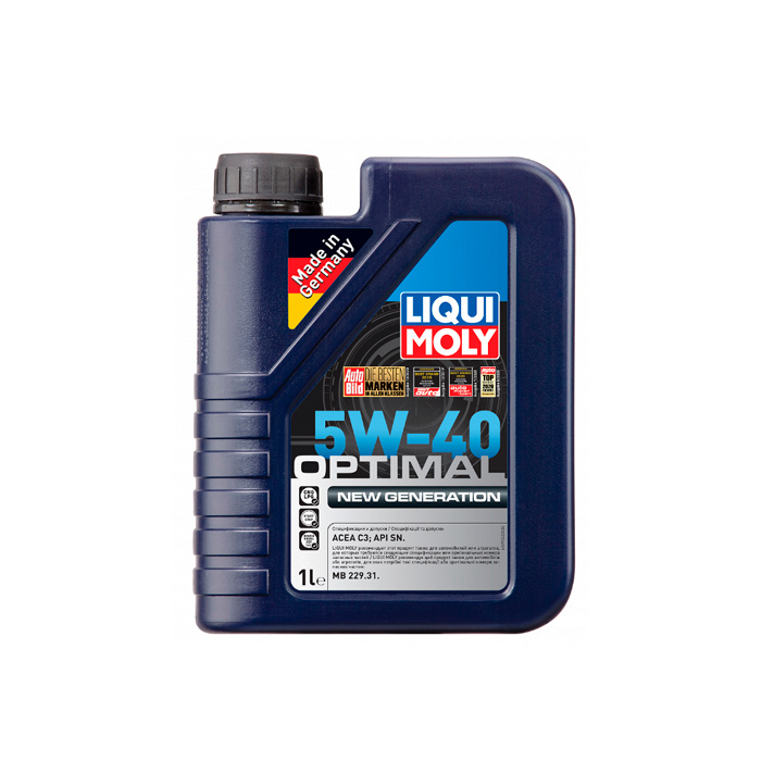 фото Моторное масло liqui moly optimal new generation 5w-40 синтетическое 39032, 1л