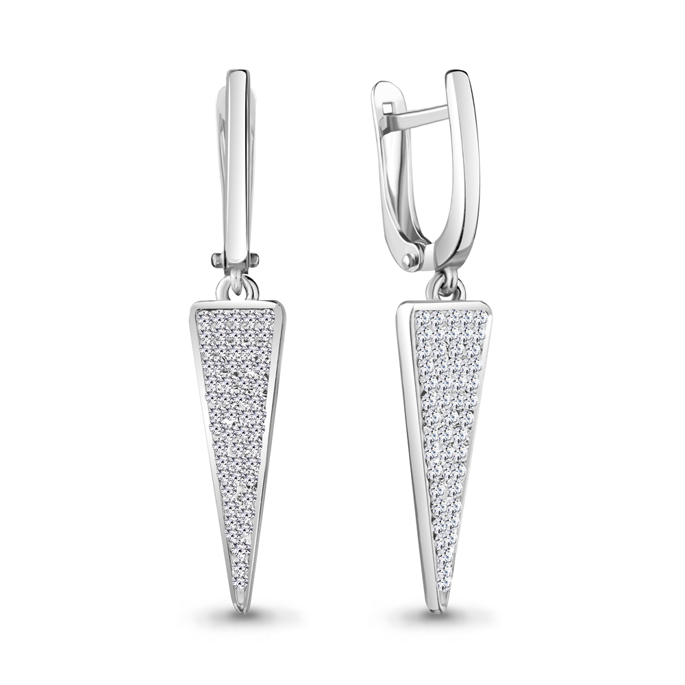 

Серьги подвески из серебра со стеклом Aquamarine 49521_925_р, 49521_925_р