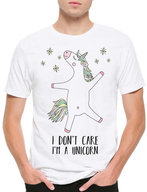 

Футболка мужская Dream Shirts Мне плевать, я - Единорог 777330222 белая XL, Белый, Мне плевать, я - Единорог 777330222