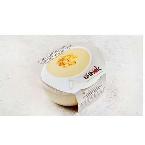 

Суп Restaurant Shinok Австрийский сливочный с чесноком и гренками 250 г