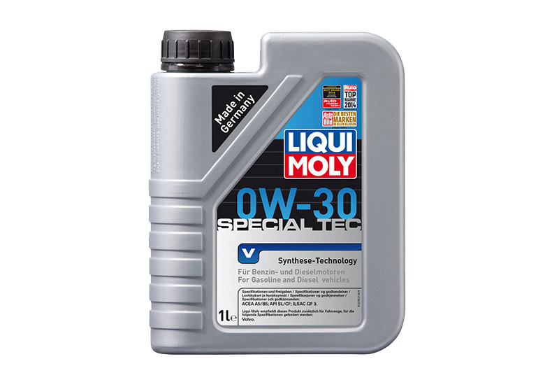 

Моторное масло Liqui Moly синтетическое Sресiаl Тес V 0W30 Сf/Sl А5/В5 1л