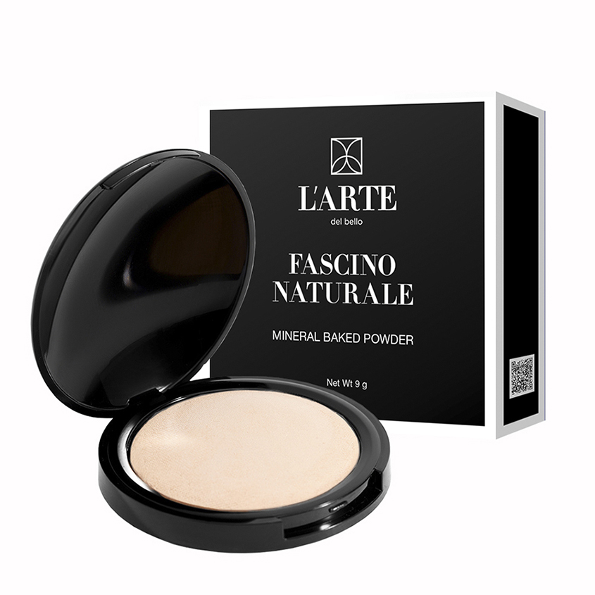 

Пудра для лица L'Arte del bello Fascino Naturale Mineral Baked Powder, 9 г