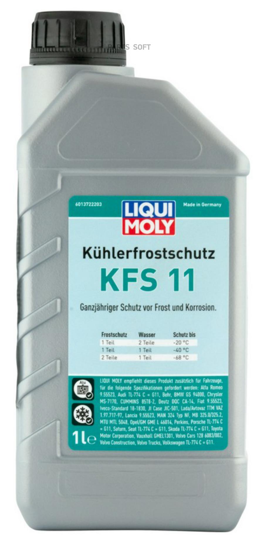 Антифриз LIQUI MOLY 21149 G-11