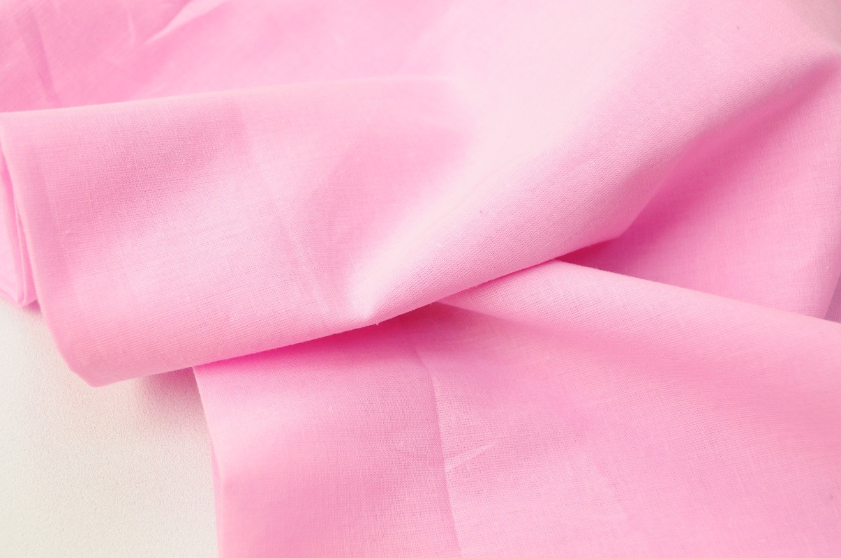 фото Ткань для шитья батист, цвет розовый, отрез 100*140см. nteks