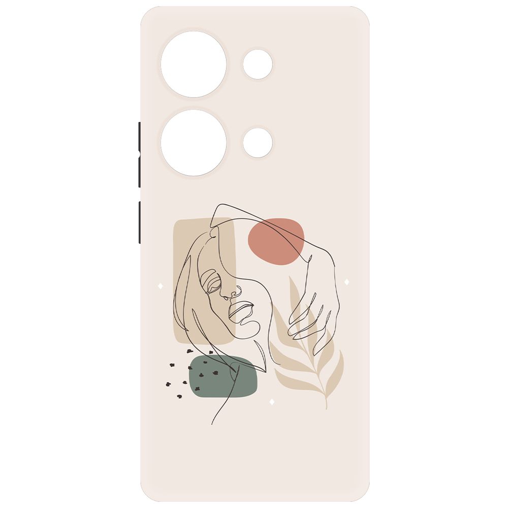 

Чехол-накладка Krutoff Soft Case Грациозность для Xiaomi Redmi Note 13 Pro 4G черный