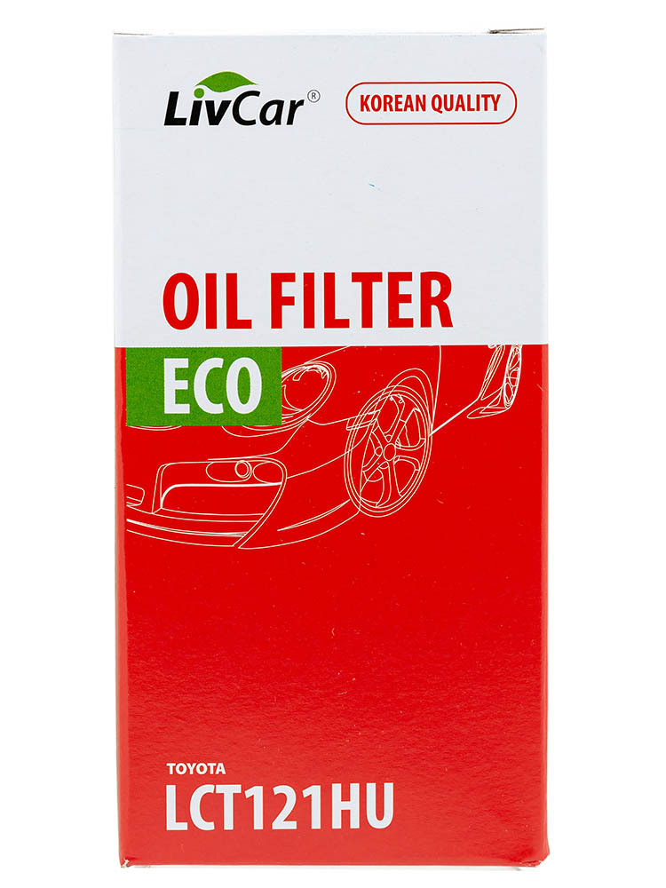 

Фильтр масляный LivCar OIL FILTER LCT121HU / (O-121) TOYOTA