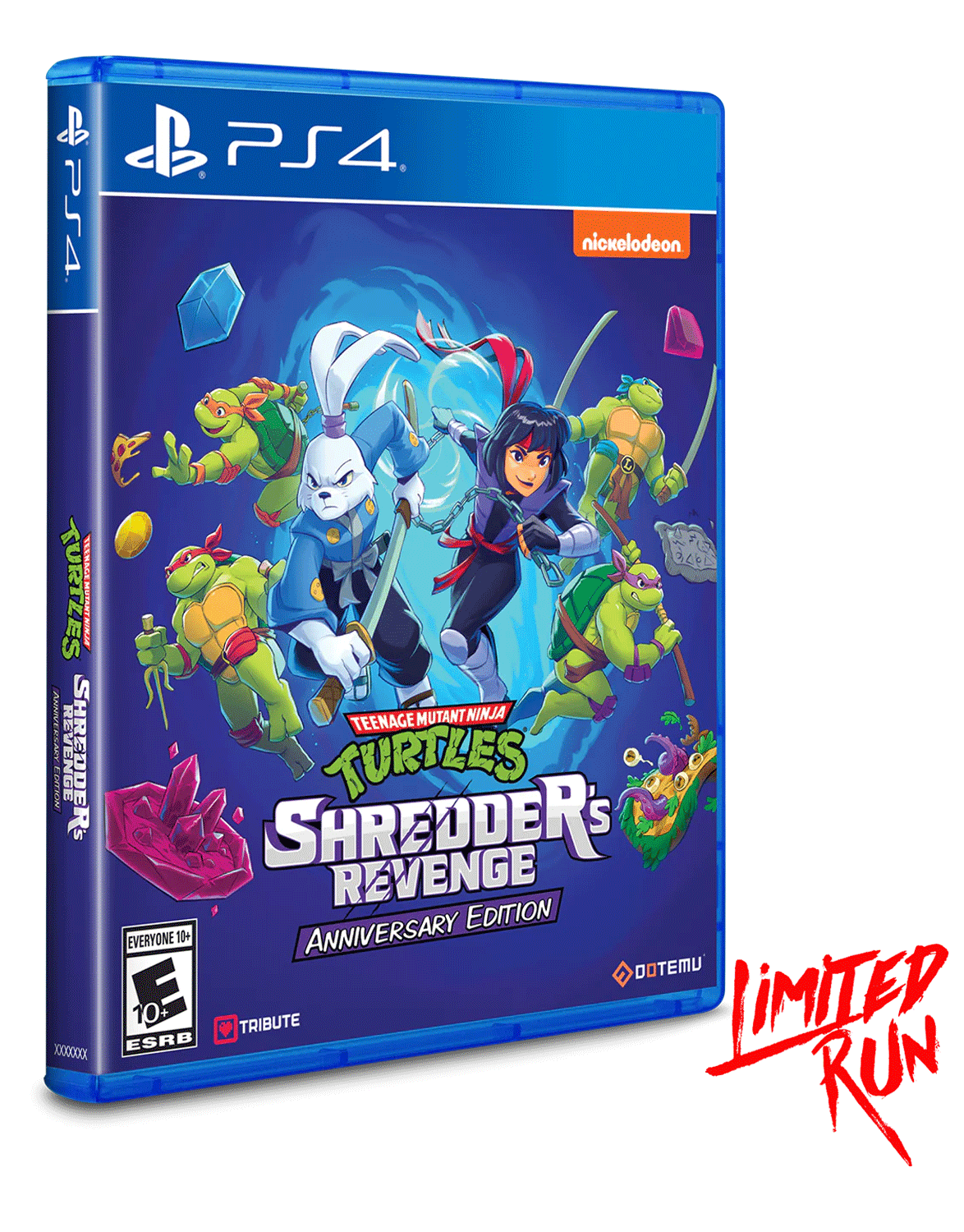 Игра TMNT: Shredder's Revenge Anniversary Edition (PS4, полностью на иностранном языке)