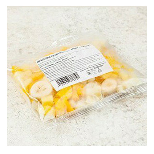 

Смесь для приготовления смузи ВкусВилл манго-банан-ананас 300 г