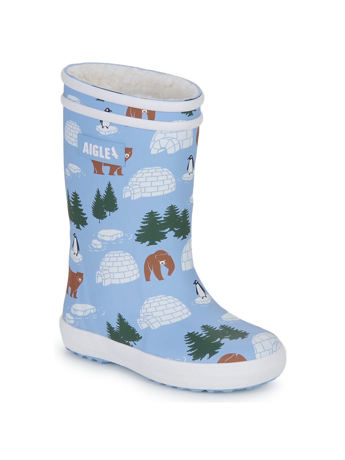 

Сапоги резиновые детские AIGLE 22348062, голубой, 29, 22348062