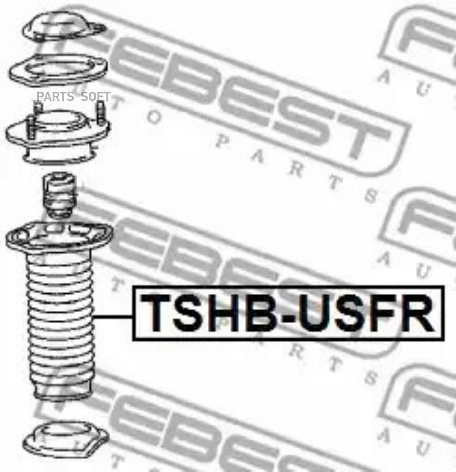 

Пыльник Амортизатора Задний FEBEST TSHBUSFR