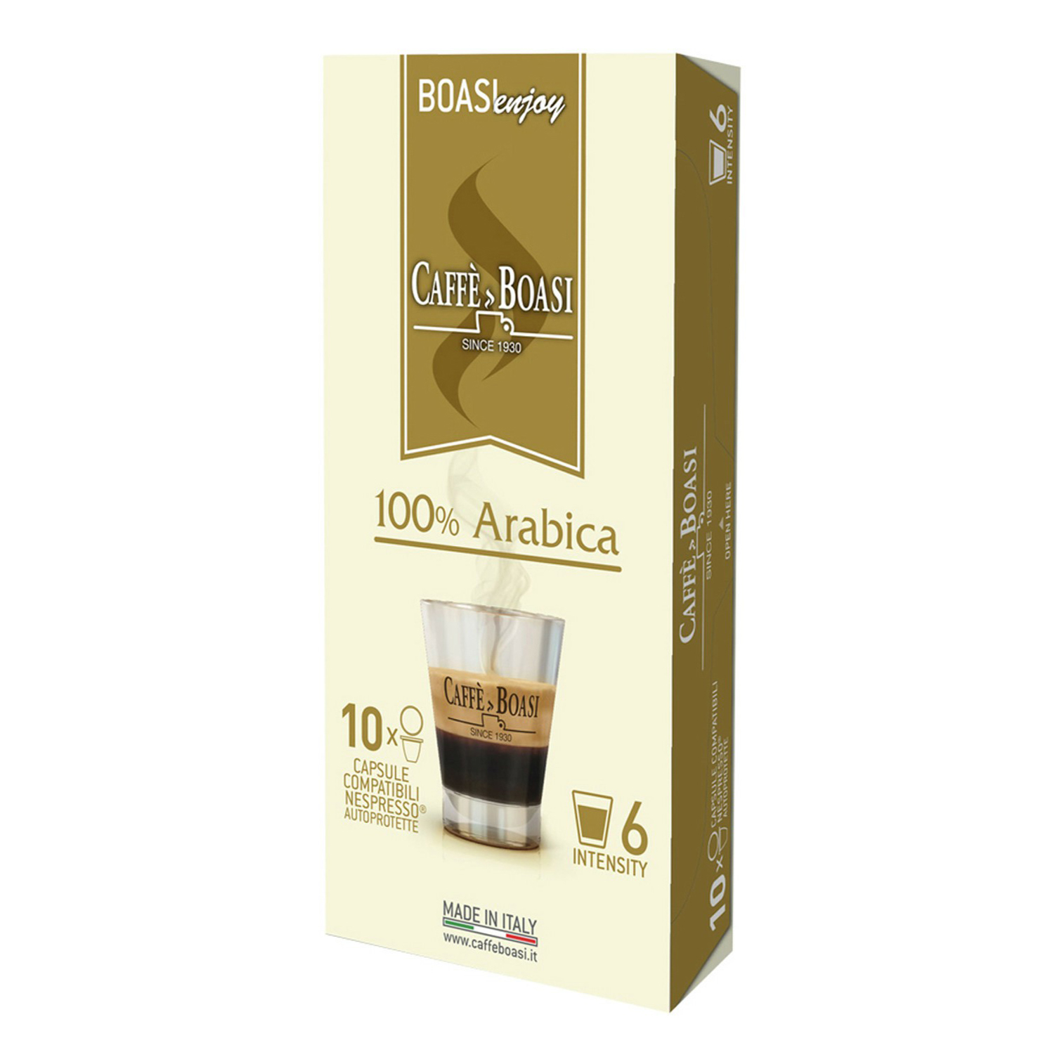 

Кофе Caffe Boasi Enjoy 100% Arabica в капсулах 5,5 г х 10 шт