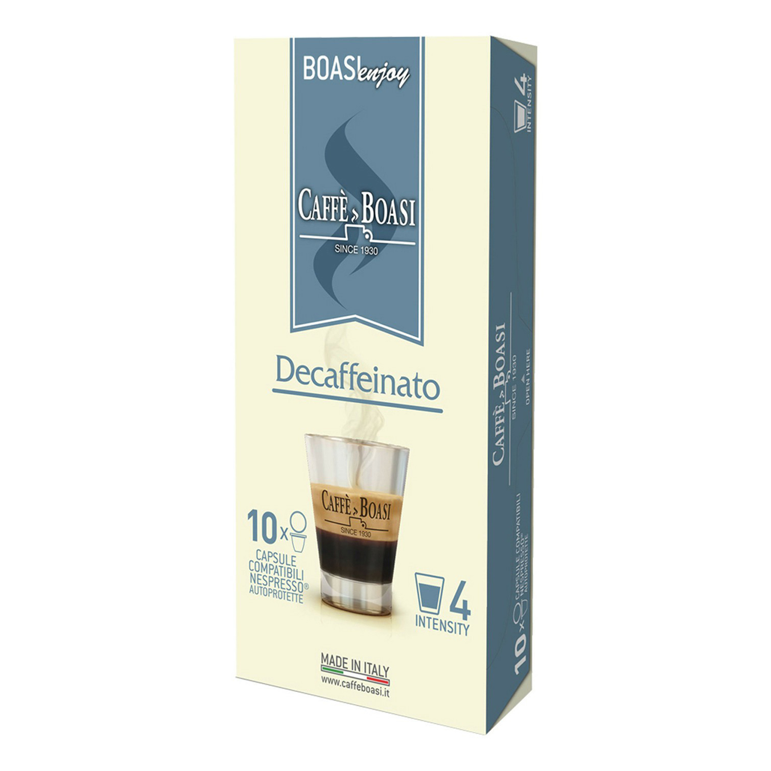 

Кофе Caffe Boasi Enjoy Decaffeinato декофеинизированный в капсулах 5,5 г х 10 шт