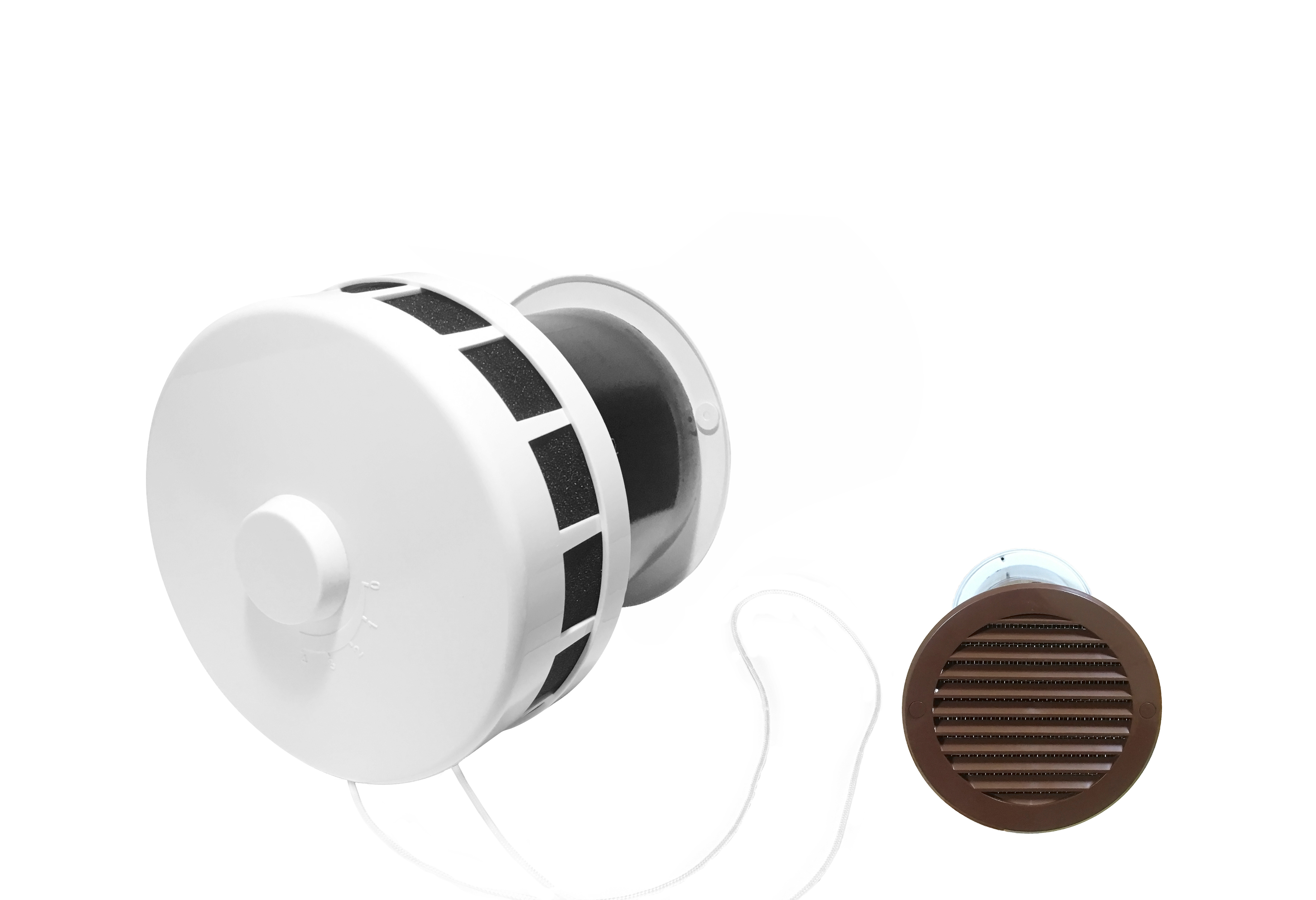 

Приточный клапан Icepetri КИВ-125 200мм с к.базальтом