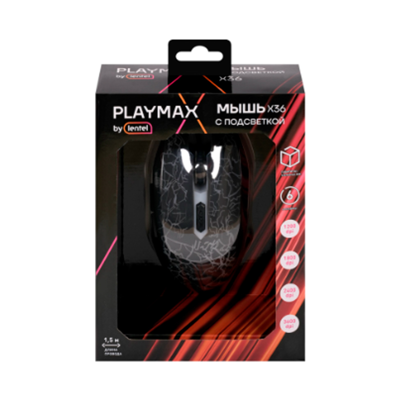 фото Игровая мышь playmax x36