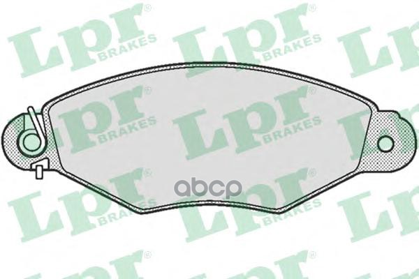 

Комплект Тормозных Колодок 05Р662 LPR 05p662