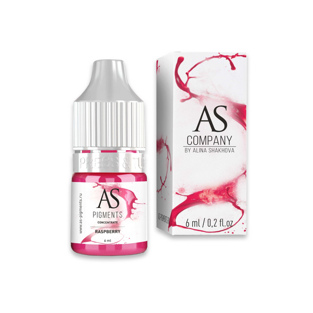 

Концентрат AS Company Raspberry Малина для татуажа губ, AS pigments концентрат