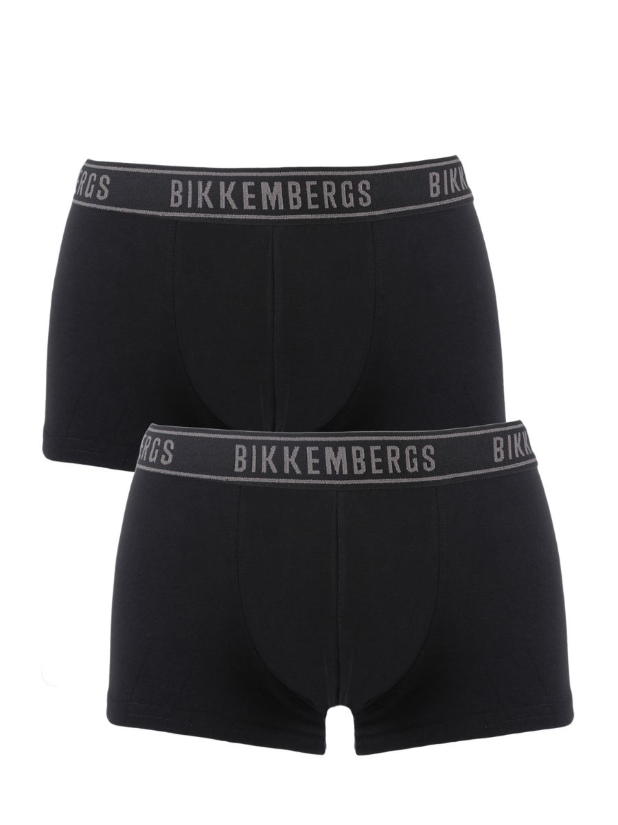 Комплект трусов мужских Bikkembergs BKK1UTR15BI черных M, 2 шт.