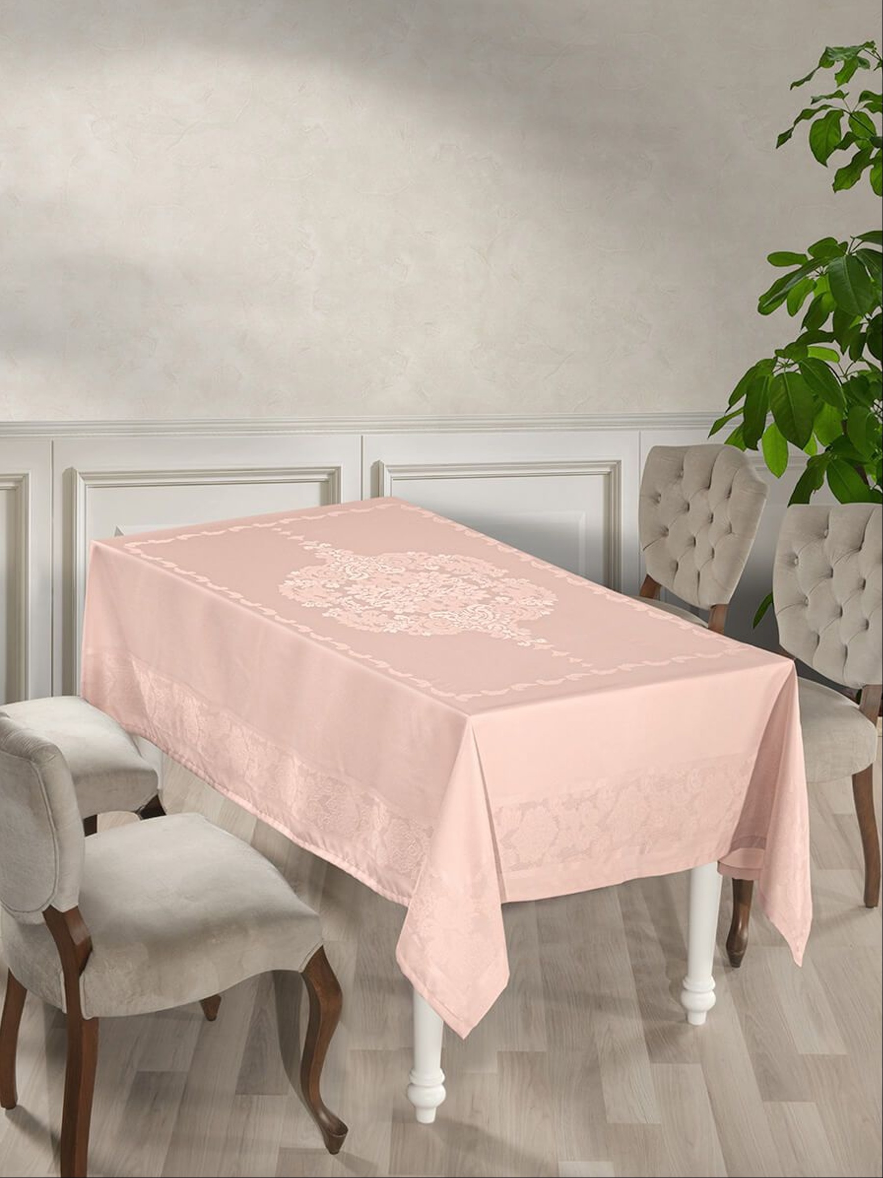 

Скатерть EFOR DORE 160x220, розовый, SK-032