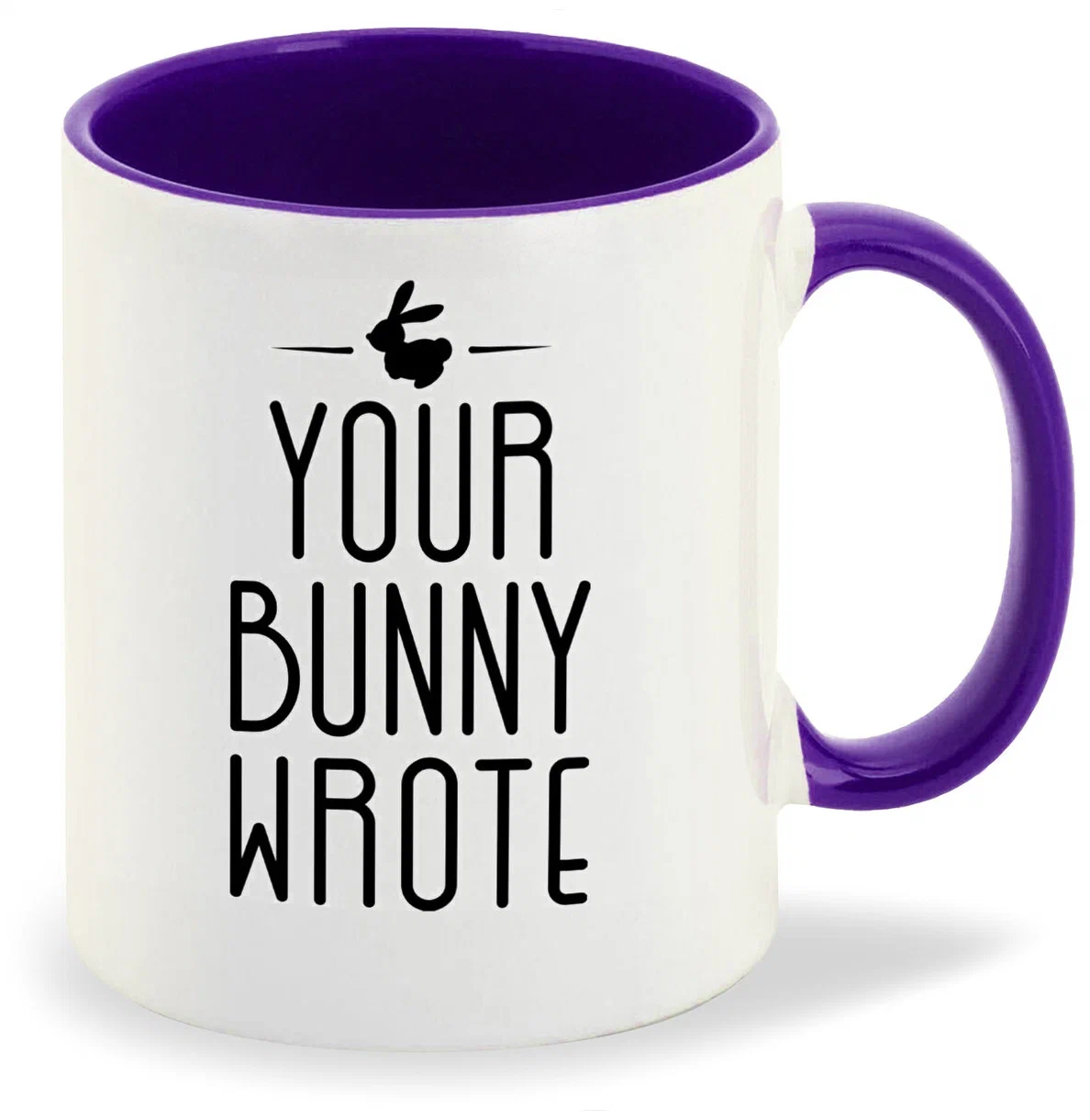 

Кружка CoolPodarok Your Bunny Wrote