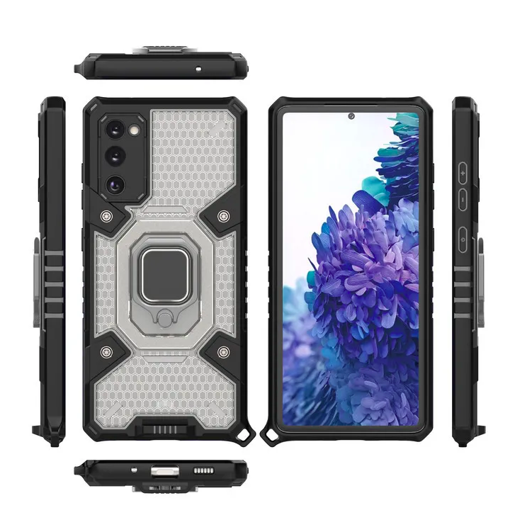 

Противоударный чехол с Innovation Case c защитой камеры для Xiaomi Mi 11 Lite, Серый