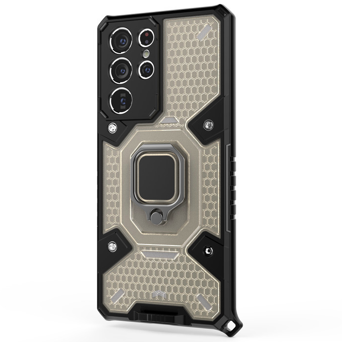 

Противоударный чехол с Innovation Case c защитой камеры для Samsung Galaxy S21 Ultra, Бежевый