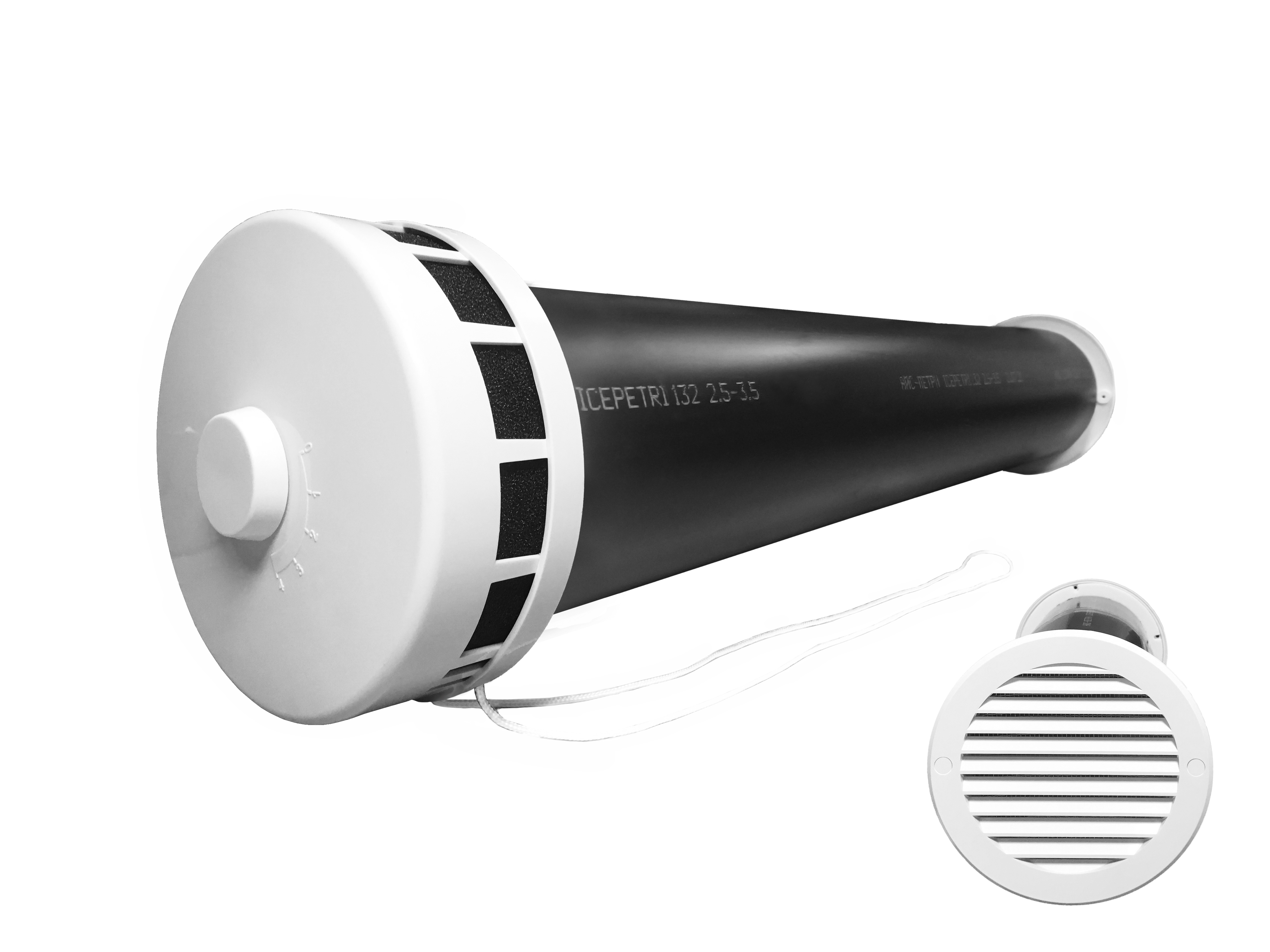 

Приточный клапан Icepetri КИВ-125 900мм с к.базальтом