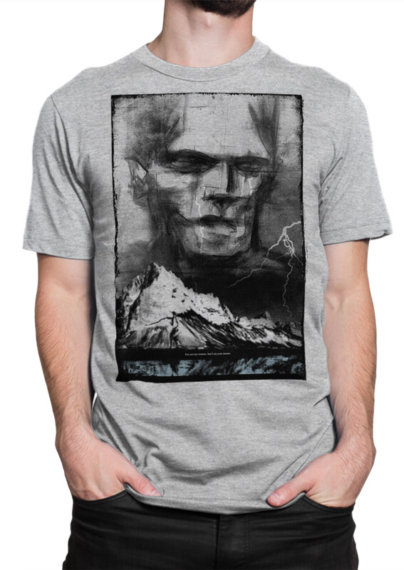 

Футболка мужская Dream Shirts Франкенштейн серая 3XL, Франкенштейн