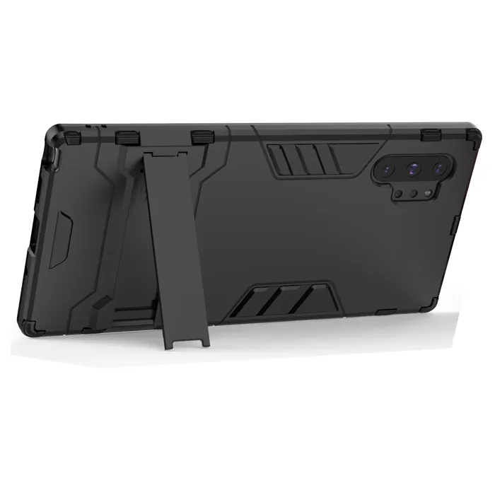 

Противоударный чехол Transformer-2 с функцией подставки для Samsung Galaxy Note 10 Plus, Черный