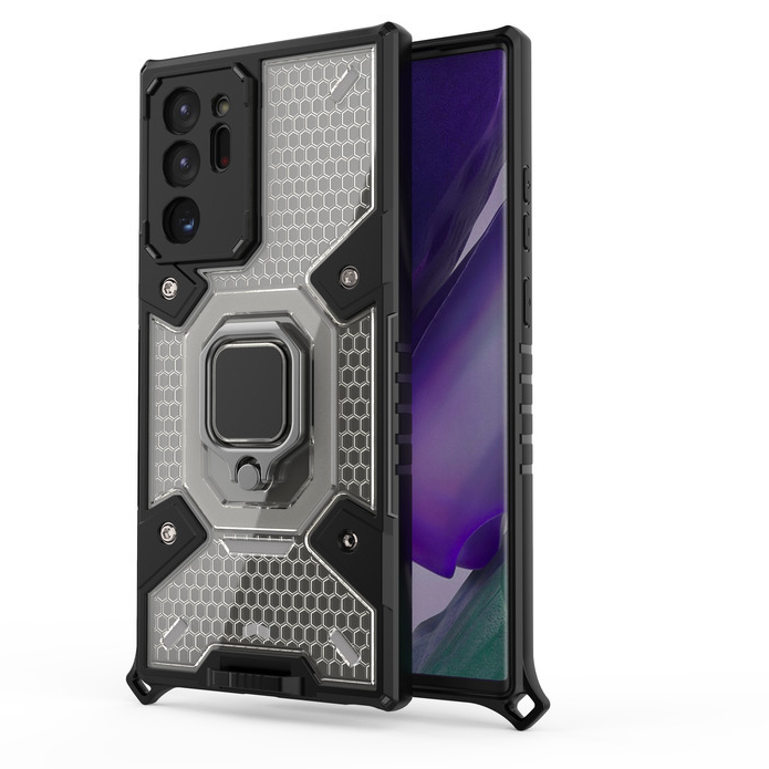 

Противоударный чехол с Innovation Case c защитой камеры для Samsung Galaxy Note 20 Ultra, Серый
