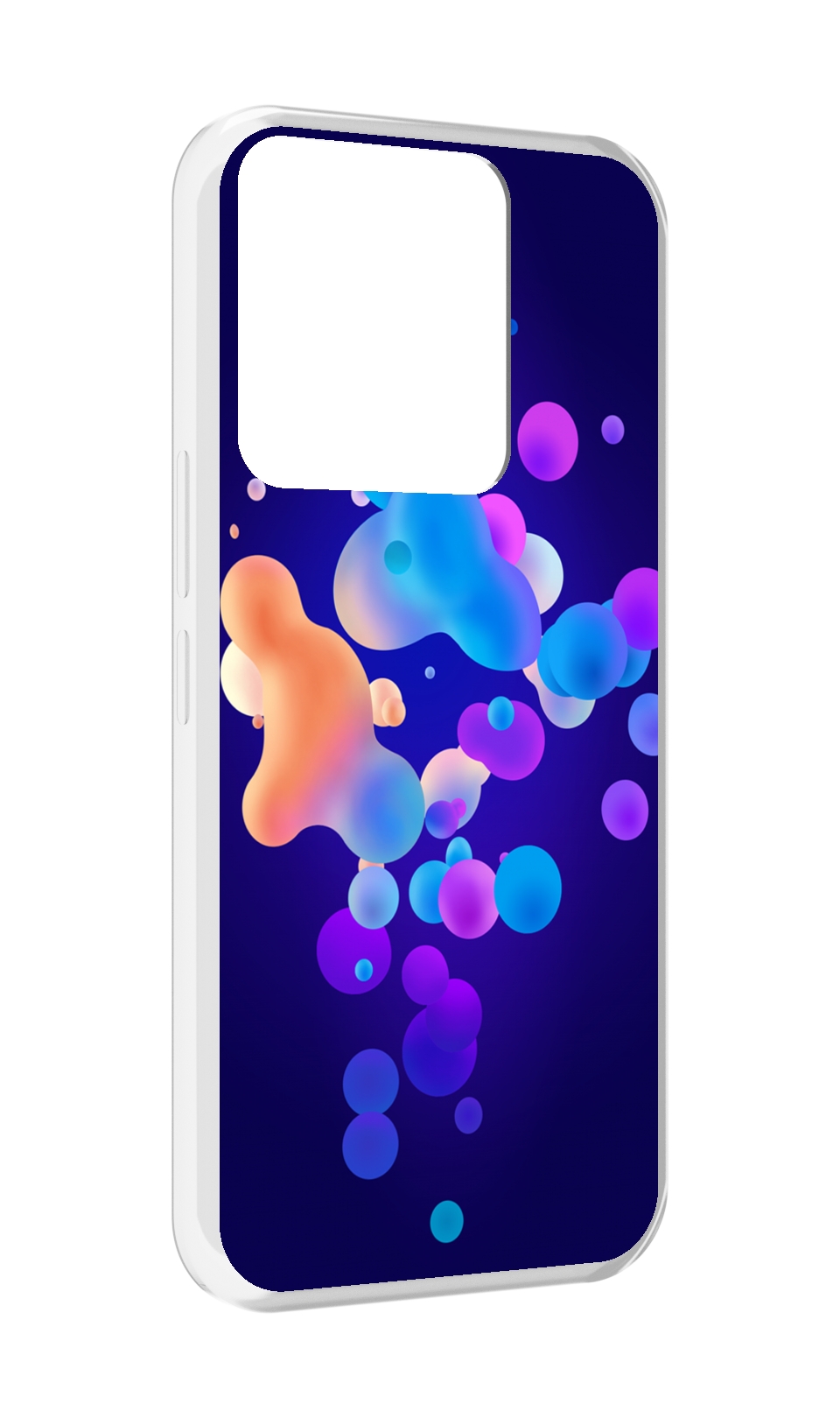 

Чехол MyPads абстрактные-пузырьки для Tecno Spark Go 2022 / Tecno Spark 8C, Прозрачный, Tocco